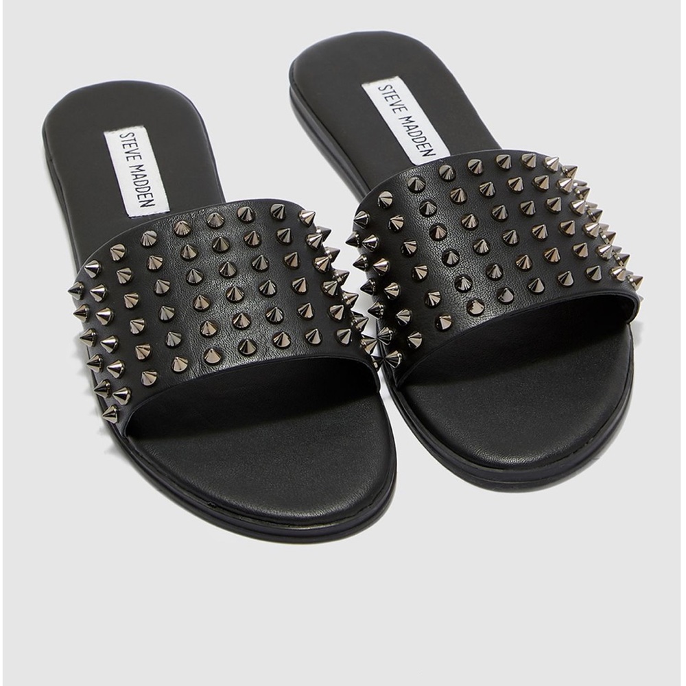 Steve Madden Farryn Studded Slide - 8.5